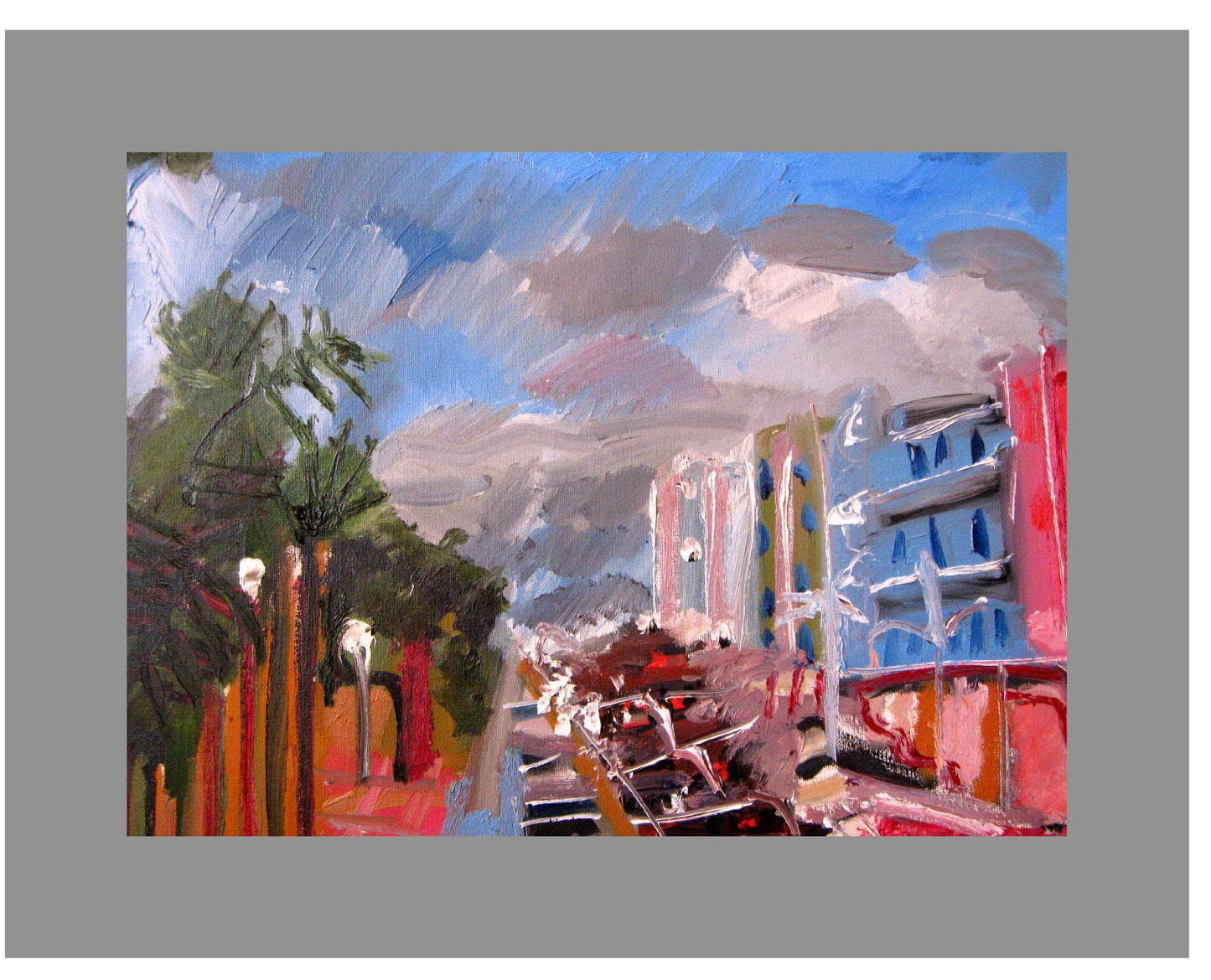 Kevin Matted Art Print