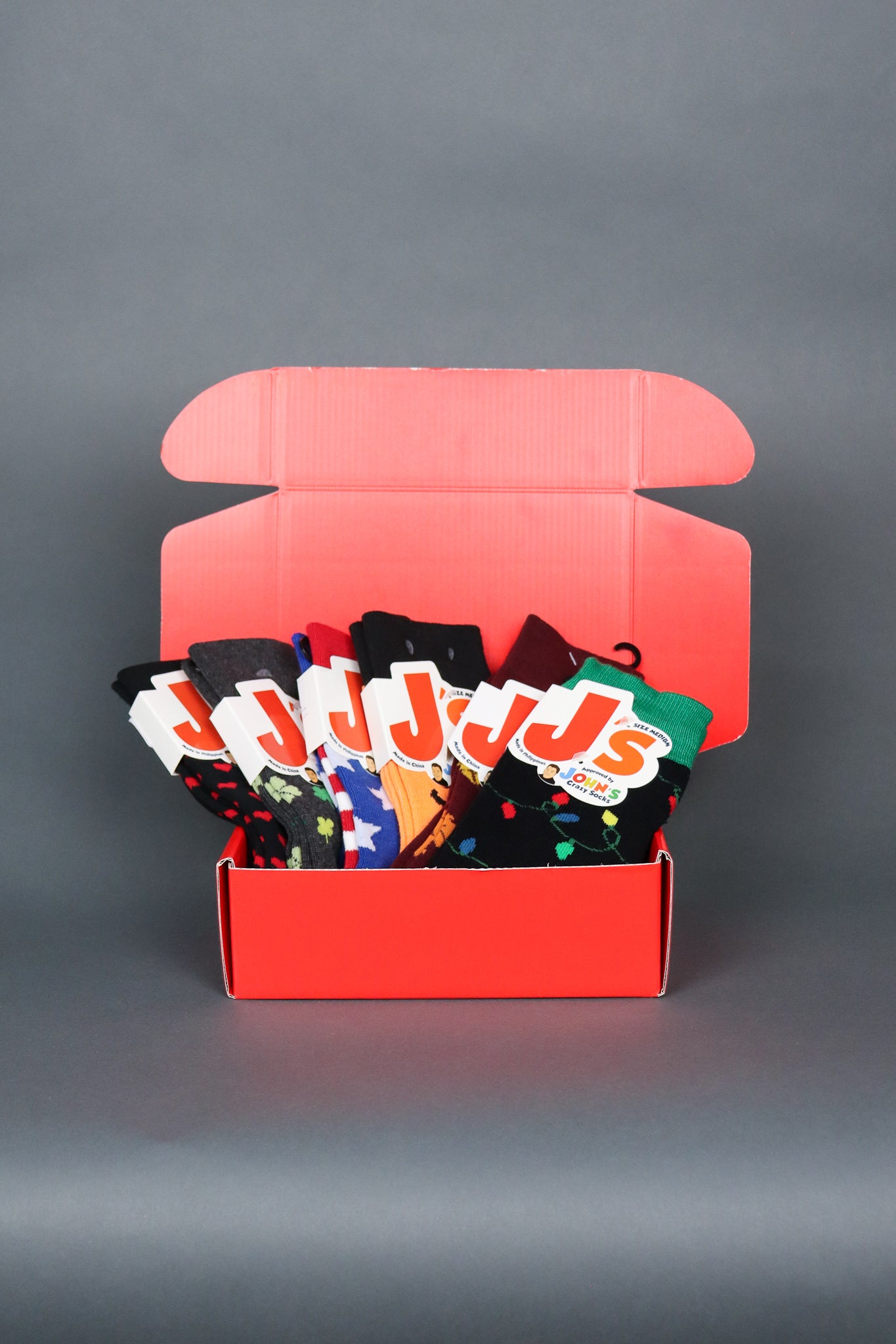 John's Crazy Socks Celebration Box